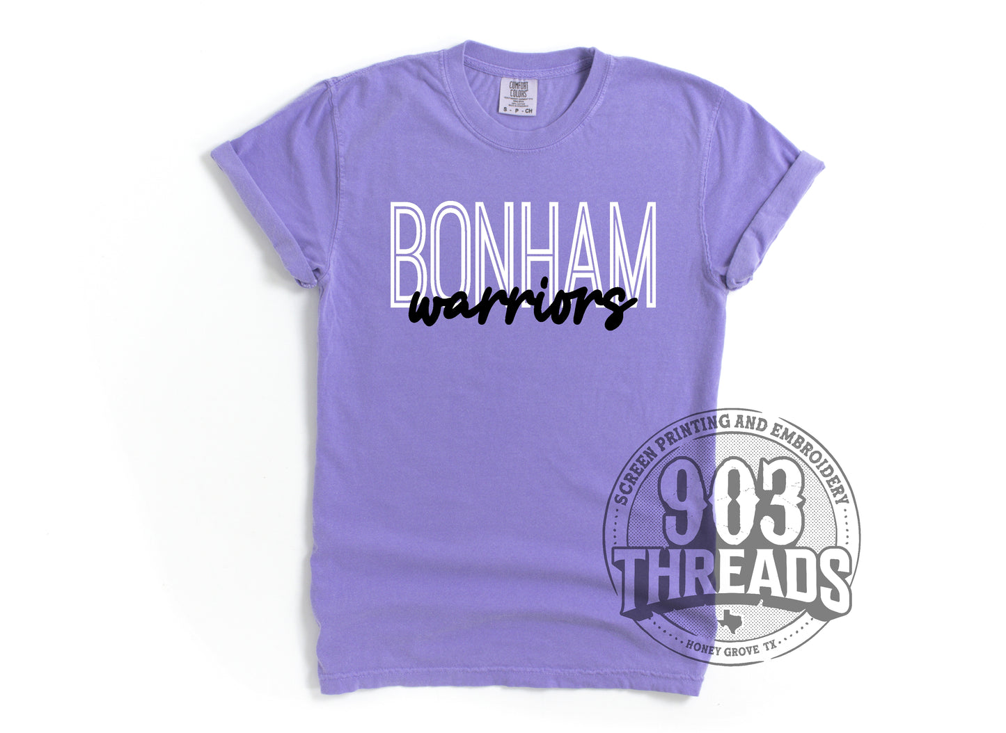 Bonham Warriors Throwback - Comfort Colors