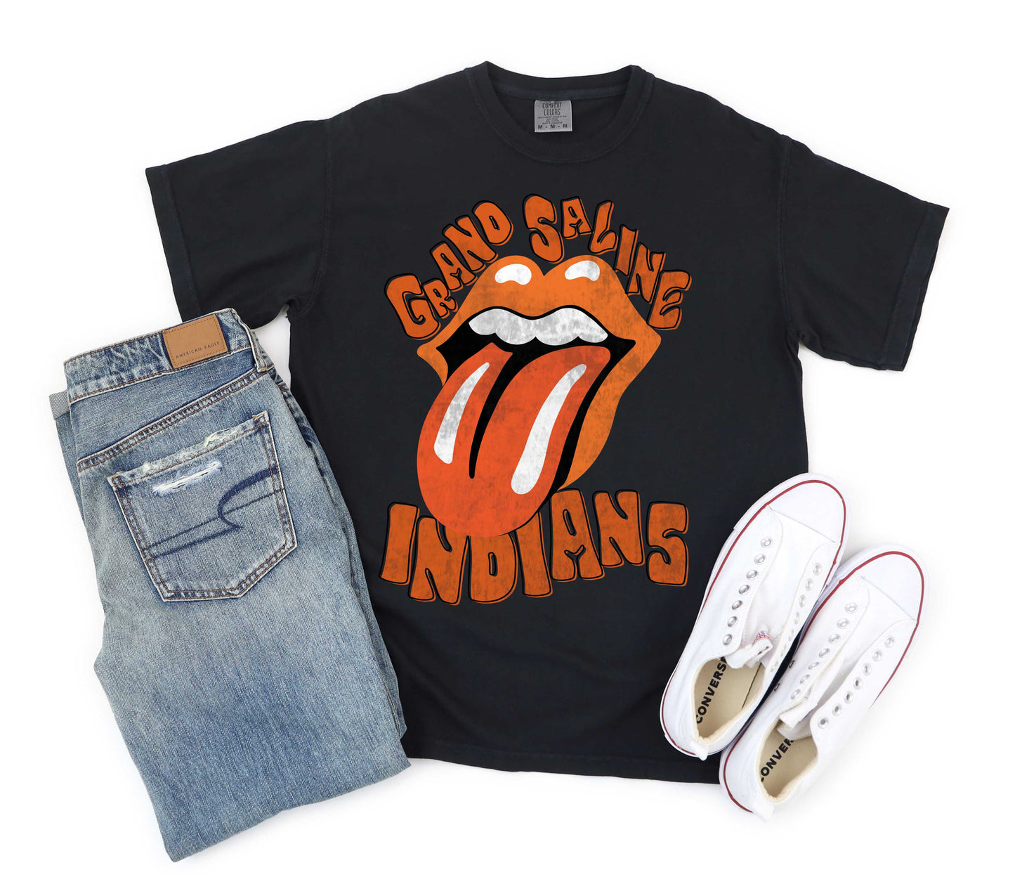 Grand Saline Indians Band Tee