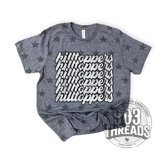 Hilltoppers Retro Washed School Spirit Tee