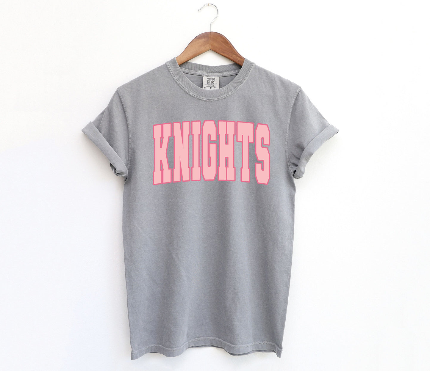 Knights  - Pastel Chunky Varsity Tee