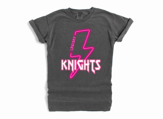Lindsay Knights - Neon Lightning Bolt