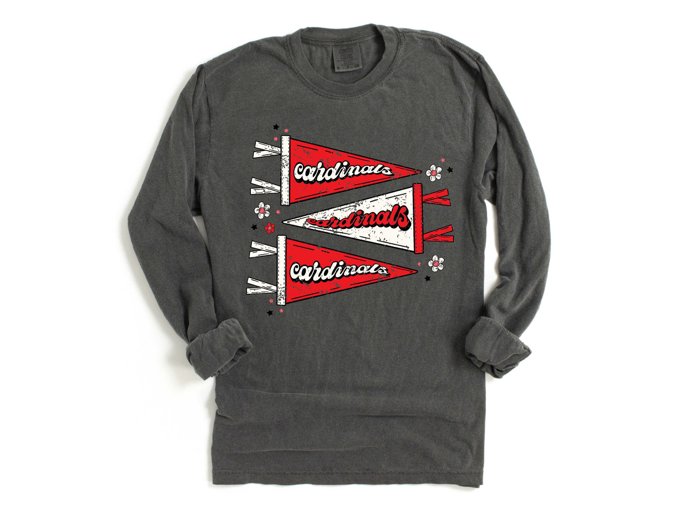 Melissa Cardinals Vintage Pennants Tee