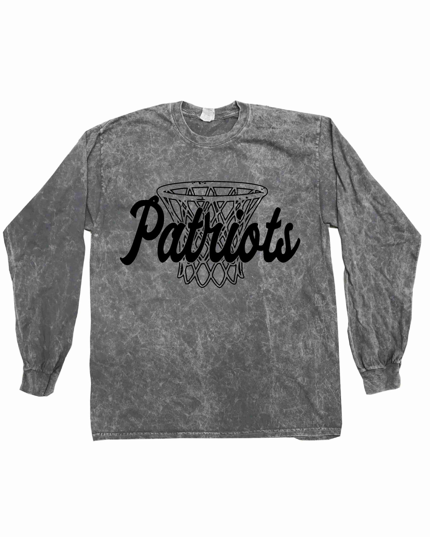 Patriots - Grunge Basketball Nets - Short & Long Sleeve
