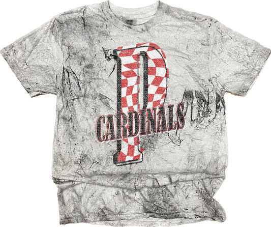 Pottsboro Cardinals Vintage Washed Spirit Tee