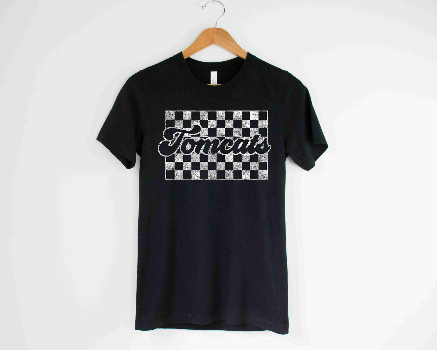 Tomcats Checkered T-Shirt