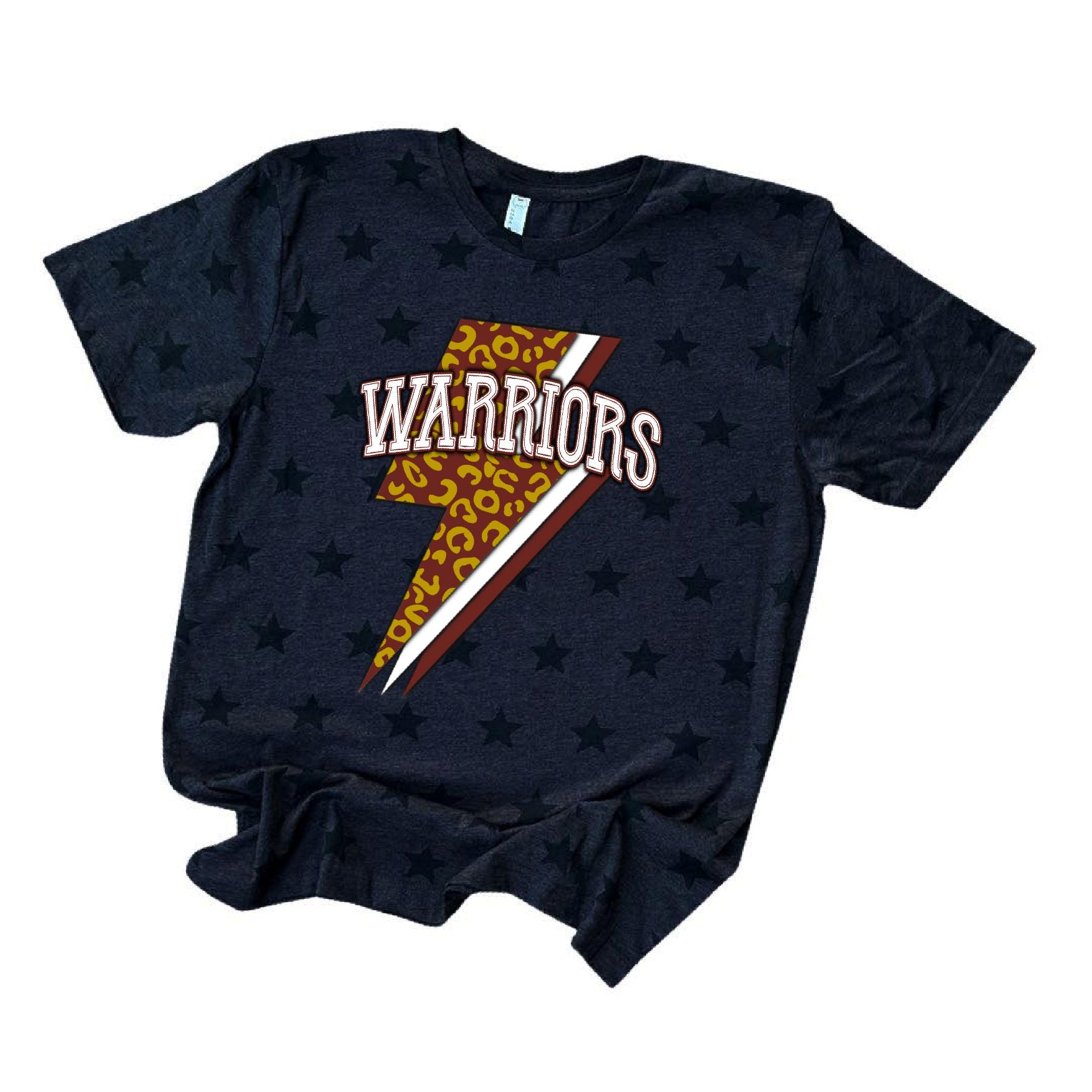 Trinity Warriors Lightning Bolt Mascot Tee – 903 Threads