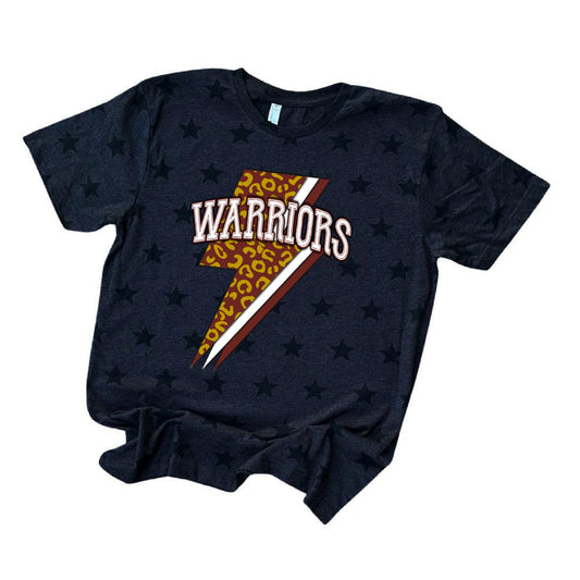 Trinity Warriors Lightning Bolt Mascot Tee