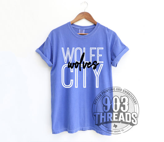 Wolfe City Wolves Throwback - Comfort Colors